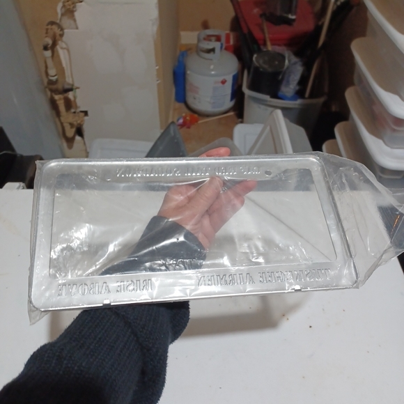 CAF red tail squadron Tuskegee airmen rise above license plate frame pre owned - Picture 2 of 7